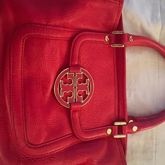 Tory Burch Red Satchel Bag - Picture 6 of 6